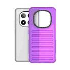 For Redmi Note 14 Pro 5G High Transparency TPU Hybrid PC Airbag Phone Case(Transparent Purple) - 3