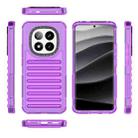 For Redmi Note 14 Pro+ 5G High Transparency TPU Hybrid PC Airbag Phone Case(Transparent Purple) - 2