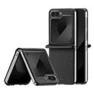 For Samsung Galaxy Z Flip6 5G DUX DUCIS Bril Series PU + TPU Phone Case(Black) - 1