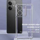 For Realme Neo7 SE 5G imak UX-4 Series Four-corner Shockproof Phone Case(Transparent) - 3