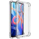 For Redmi 10 4G Global IMAK UX-4 Series Four-corner Shockproof Phone Case(Transparent) - 1