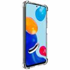 For Redmi Note11 4G Global IMAK UX-4 Series Four-corner Shockproof Phone Case(Transparent) - 2