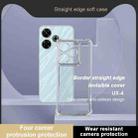For Redmi 13 4G Global IMAK UX-4 Series Four-corner Shockproof Phone Case(Transparent) - 3
