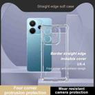 For Redmi Note 14 4G 164.84mm IMAK UX-4 Series Four-corner Shockproof Phone Case(Transparent) - 3