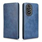 For Honor 200 Pro 5G Magnetic Vertical Flip Leather Phone Case(Blue) - 2