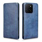 For Honor X5b 4G Magnetic Vertical Flip Leather Phone Case(Blue) - 2