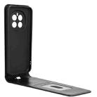 For Honor Magic7 Magnetic Vertical Flip Leather Phone Case(Black) - 3