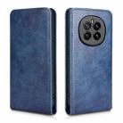 For Honor Magic7 Magnetic Vertical Flip Leather Phone Case(Blue) - 2