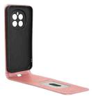 For Honor Magic7 Magnetic Vertical Flip Leather Phone Case(Rose Gold) - 3