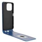 For Honor X6b 4G Magnetic Vertical Flip Leather Phone Case(Blue) - 3