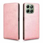 For Honor X6b 4G Magnetic Vertical Flip Leather Phone Case(Rose Gold) - 2