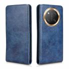 For Honor X60 Pro 5G / X9c 5G Magnetic Vertical Flip Leather Phone Case(Blue) - 2