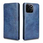 For Honor 200 Smart 5G / Play 60 Plus 5G Magnetic Vertical Flip Leather Phone Case(Blue) - 2