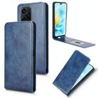 For Honor 200 Lite 5G Global Magnetic Vertical Flip Leather Phone Case(Blue) - 1