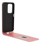 For Honor 200 Lite 5G Global Magnetic Vertical Flip Leather Phone Case(Rose Gold) - 3