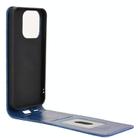 For Honor X60i 5G Magnetic Vertical Flip Leather Phone Case(Blue) - 3
