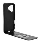 For Honor 400 Lite Magnetic Vertical Flip Leather Phone Case(Black) - 3