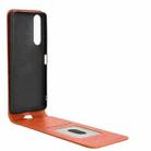 For Sony Xperia 5 IV Magnetic Vertical Flip Leather Phone Case(Brown) - 3