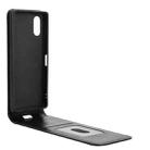 For Sony Xperia 5 V Magnetic Vertical Flip Leather Phone Case(Black) - 3