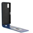 For Sony Xperia 5 V Magnetic Vertical Flip Leather Phone Case(Blue) - 3