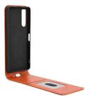 For Sony Xperia 10 V Magnetic Vertical Flip Leather Phone Case(Brown) - 3