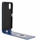 For Sony Xperia 10 VI Magnetic Vertical Flip Leather Phone Case(Blue) - 3