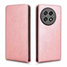 For OnePlus 13 Magnetic Vertical Flip Leather Phone Case(Rose Gold) - 2