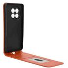 For OnePlus Ace 5 / Ace 5 Pro Magnetic Vertical Flip Leather Phone Case(Brown) - 3