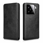 For Xiaomi 15 Magnetic Vertical Flip Leather Phone Case(Black) - 2
