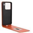For Xiaomi 15 Magnetic Vertical Flip Leather Phone Case(Brown) - 3