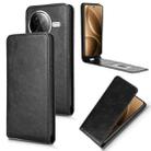 For Xiaomi Poco F7 Pro 5G / F7 Ultra Magnetic Vertical Flip Leather Phone Case(Black) - 1