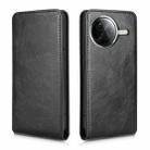 For Xiaomi Poco F7 Pro 5G / F7 Ultra Magnetic Vertical Flip Leather Phone Case(Black) - 2