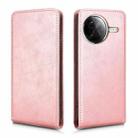 For Xiaomi Poco F7 Pro 5G / F7 Ultra Magnetic Vertical Flip Leather Phone Case(Rose Gold) - 2