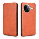 For Xiaomi Poco F7 Pro 5G / F7 Ultra Magnetic Vertical Flip Leather Phone Case(Brown) - 2