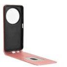 For ZTE Blade A75 5G Magnetic Vertical Flip Leather Phone Case(Rose Gold) - 3