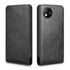 For ZTE Blade A35 Lite Magnetic Vertical Flip Leather Phone Case(Black) - 2