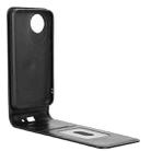 For ZTE Blade A35 Lite Magnetic Vertical Flip Leather Phone Case(Black) - 3