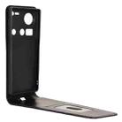 For ZTE Nubia Z70 Ultra Magnetic Vertical Flip Leather Phone Case(Black) - 3