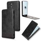 For ZTE nubia Red Magic 10 Pro+ Magnetic Vertical Flip Leather Phone Case(Black) - 1