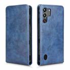 For ZTE nubia Red Magic 10 Pro+ Magnetic Vertical Flip Leather Phone Case(Blue) - 2