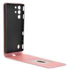 For ZTE nubia Red Magic 10 Pro+ Magnetic Vertical Flip Leather Phone Case(Rose Gold) - 3