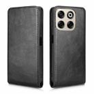 For ZTE Blade V70 Magnetic Vertical Flip Leather Phone Case(Black) - 2