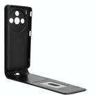 For ZTE nubia Z60S Pro Magnetic Vertical Flip Leather Phone Case(Black) - 3