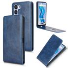 For ZTE Nubia S 5G A403ZT Magnetic Vertical Flip Leather Phone Case(Blue) - 1