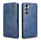 For ZTE Nubia S 5G A403ZT Magnetic Vertical Flip Leather Phone Case(Blue) - 2