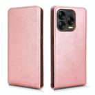 For ZTE Blade V70 Design 4G Magnetic Vertical Flip Leather Phone Case(Rose Gold) - 2