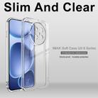 For OPPO Find X8s imak UX-5 Series Super Slim Transparent Shockproof TPU Protective Case(Transparent) - 2