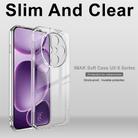 For OPPO Find X8s+ imak UX-5 Series Super Slim Transparent Shockproof TPU Protective Case(Transparent) - 2