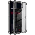 For Asus ROG Phone 9 / ROG Phone 9 Pro imak Shockproof Airbag TPU Phone Case(Transparent Black) - 1