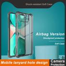 For Asus Zenfone 12 Ultra imak Shockproof Airbag TPU Phone Case(Transparent Black) - 3